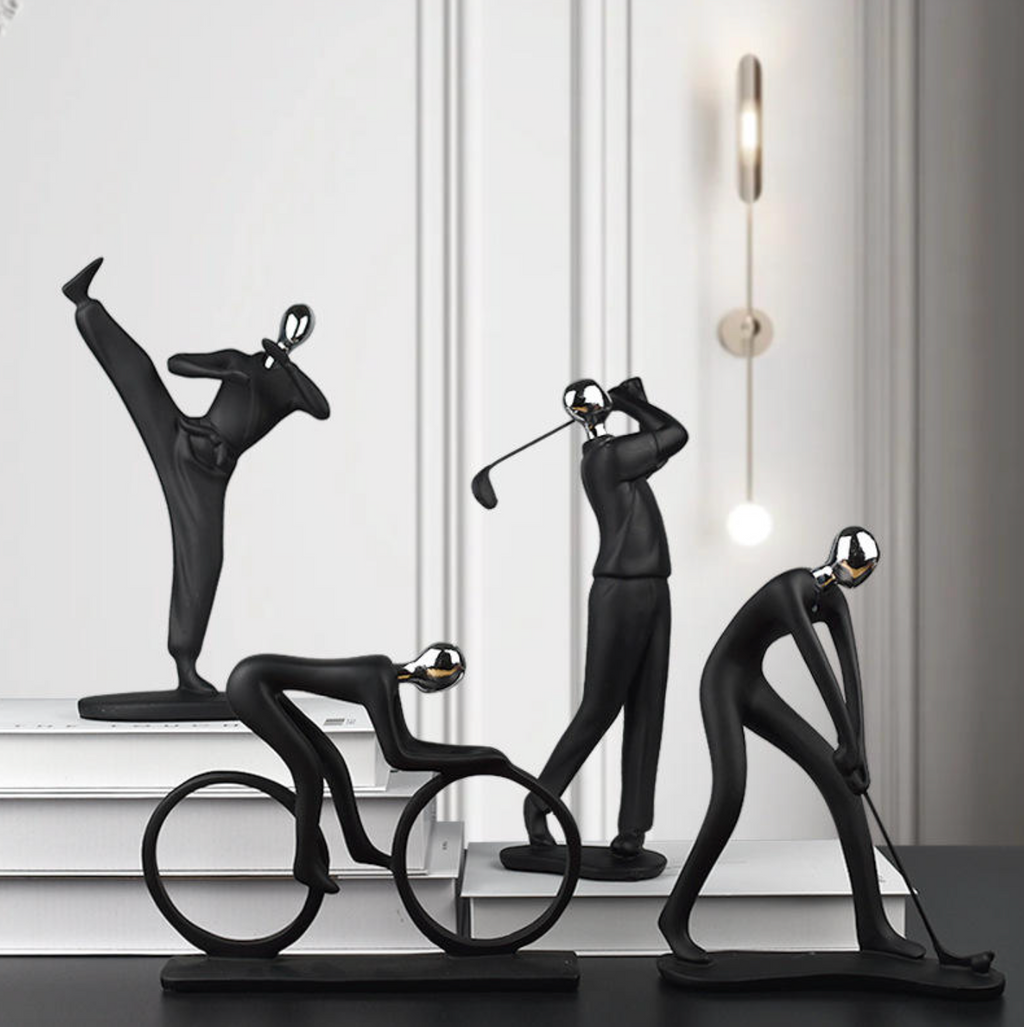 Nordic Minimalist Music Band Decorative Figurine