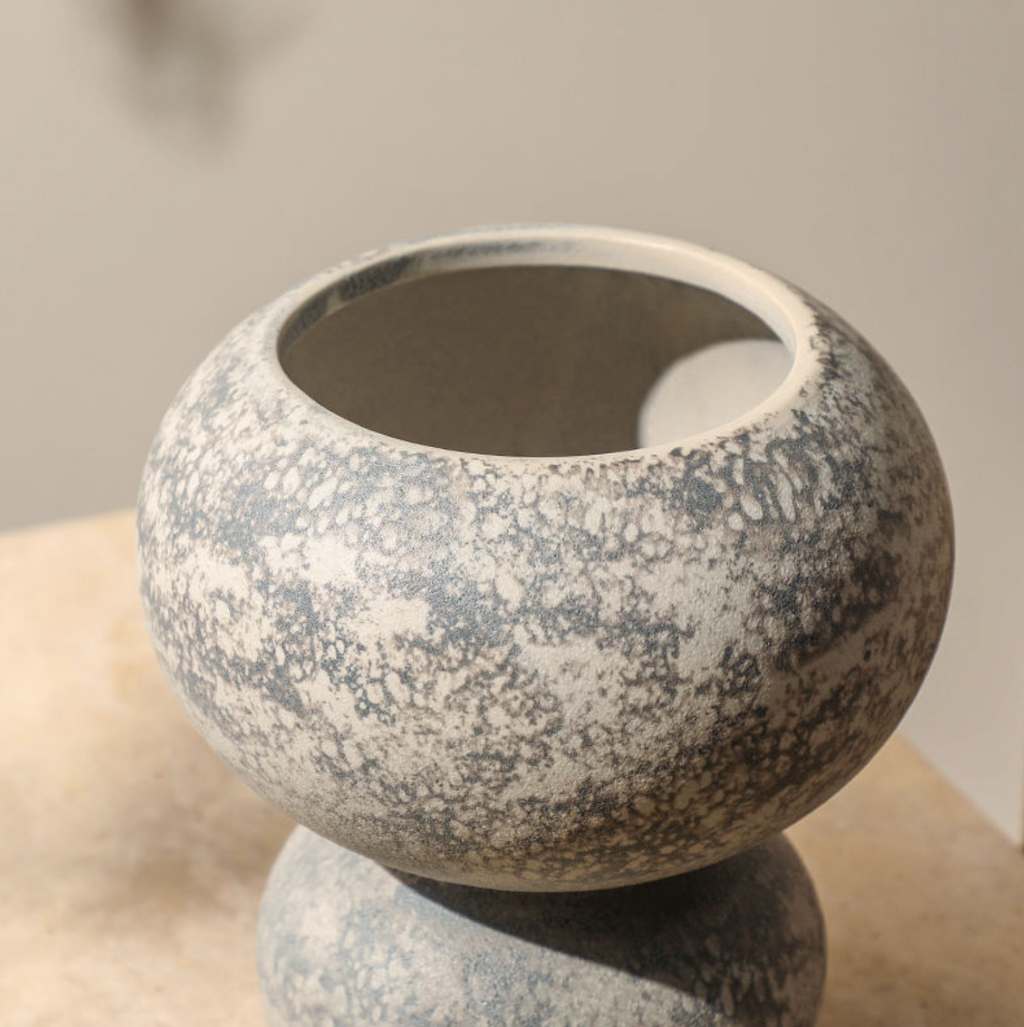 Retro Round Terracotta Vase