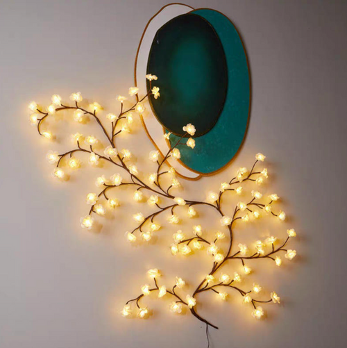 LED Simulated Rattan String Lights