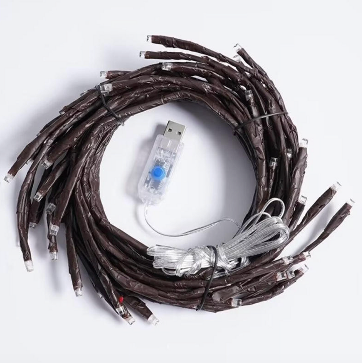 LED Simulated Rattan String Lights